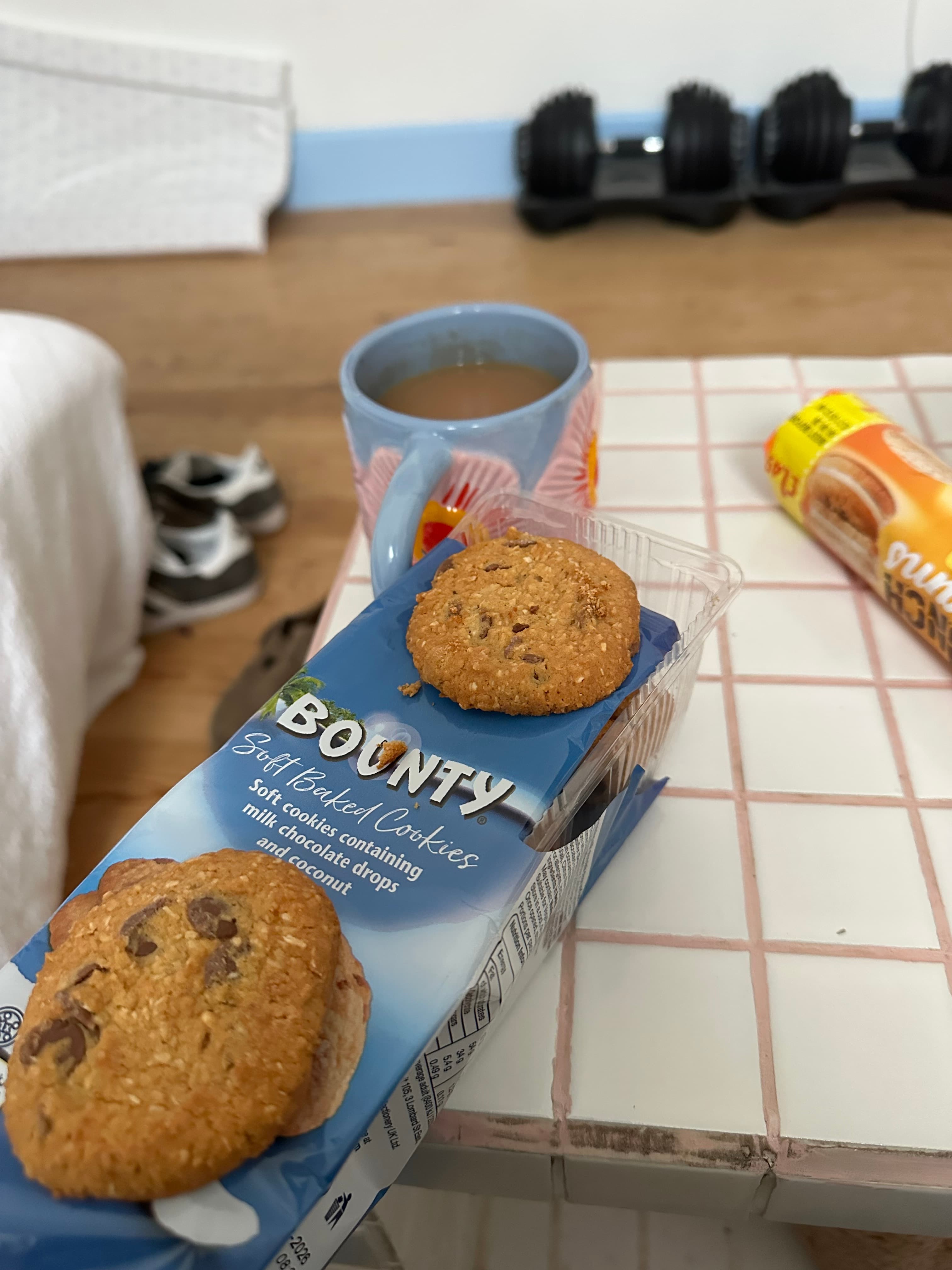 Field photograph of Bounty soft baked cookie