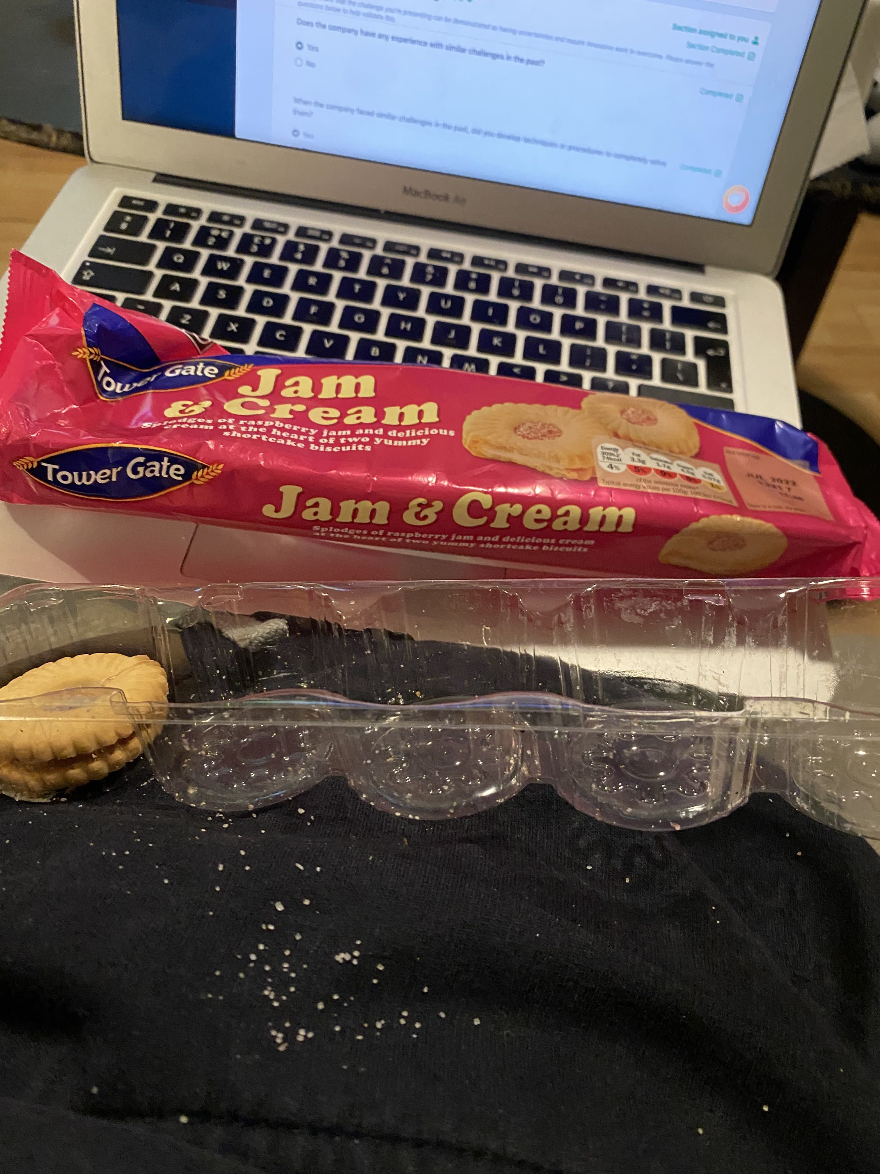 Field photograph of Jam Creams (Tower Gate / Lidl)