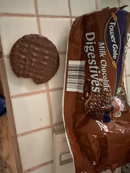 Evidence: Milk Chocolate Digestive (Tower Gate / Lidl)