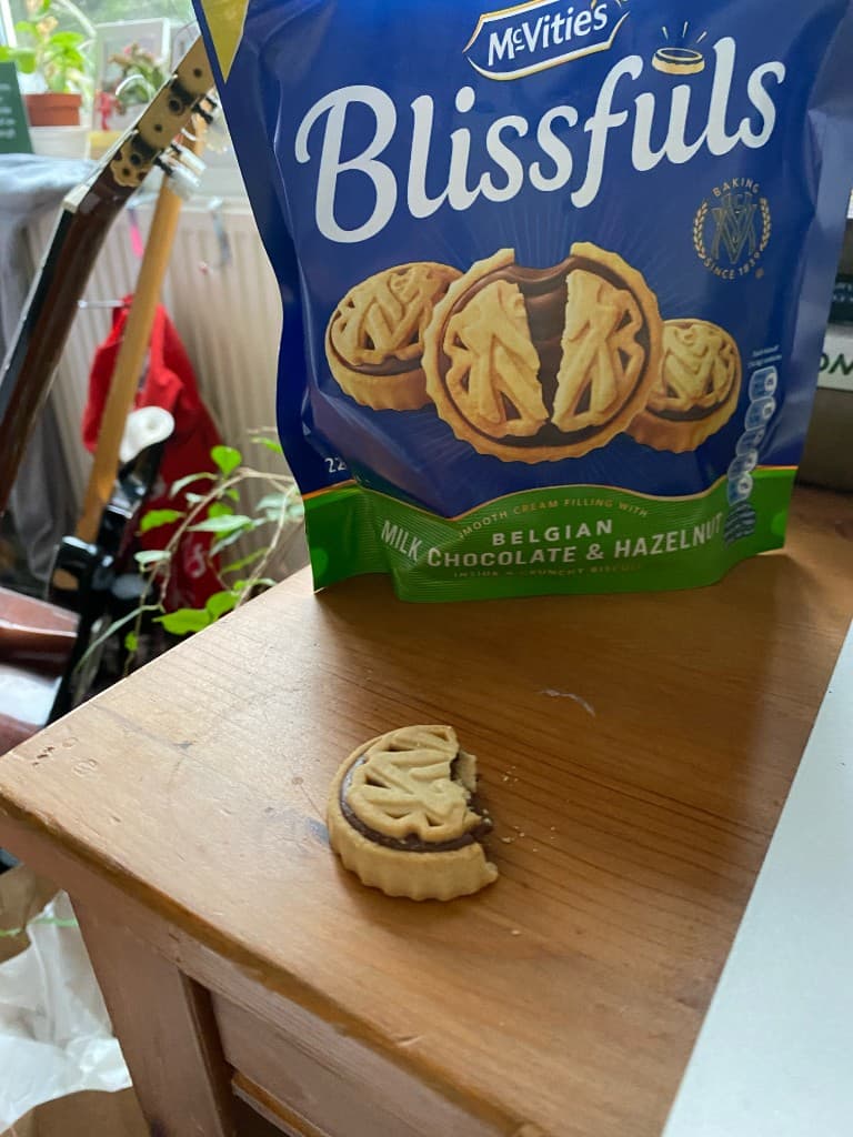 Field photograph of Blissfuls (McVitie's)